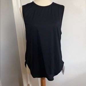 NWT Fabletics Trisha Tank Black Size L